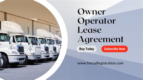 lease to own owner operator.